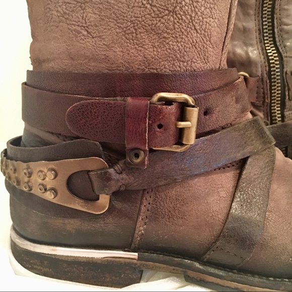 A.S.98 Brown Leather Riding Boot - Picture 6 of 8